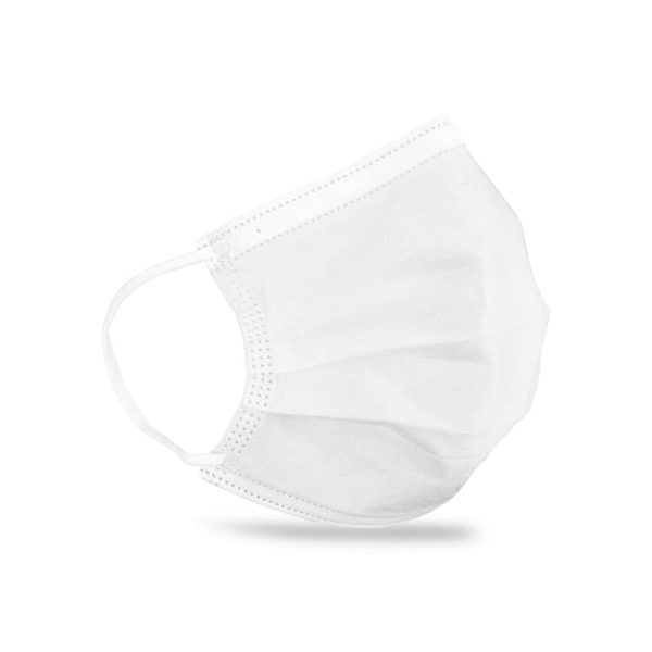 FluidBloq Mask Level 3 Ear-Loop White Online Hot Sale