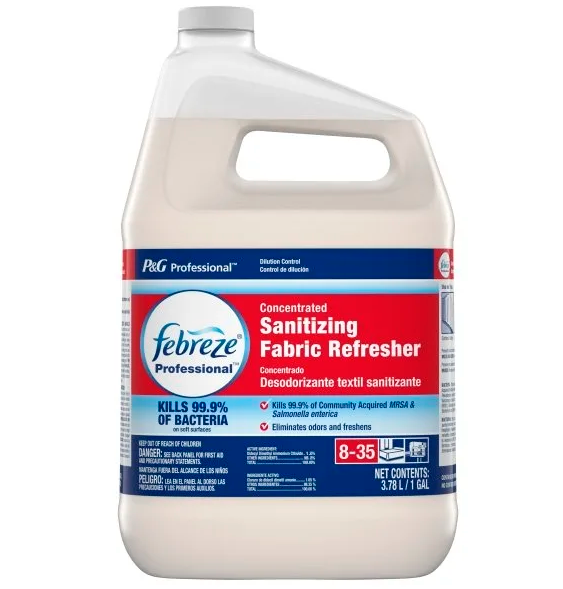 Febreze, Sanitizing, Fabric Refreshener, 1 gallon, 3 cs Discount