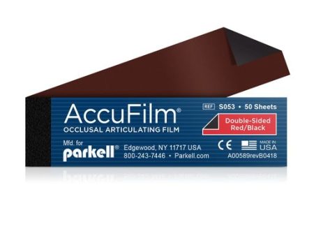 AccuFilm II Red Black Booklets - (5 Booklets of 50) For Discount