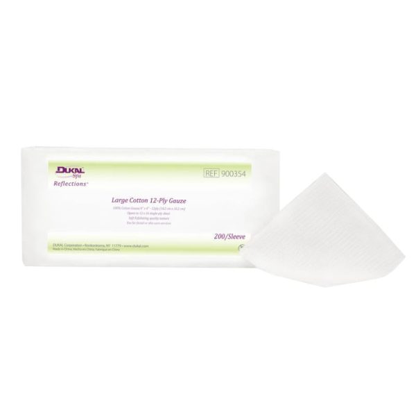 Non-Sterile Cotton Gauze 4  x 4 , 200 BG, 10 BG CS Hot on Sale