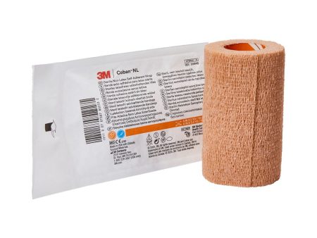 Self-Adherent Wrap, 4  x 5 yds, Latex Free (LF), Tan, Sterile Online now