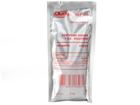 PVP-I 1oz Solution Pouch on Sale