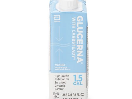 Oral Supplement Glucerna 1.5 Cal Vanilla Flavor Liquid Hot on Sale