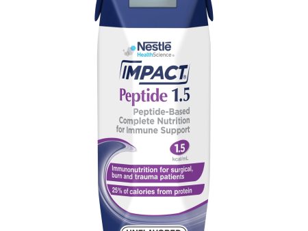 Tube Feeding Formula Impact Peptide 1.5 Unflavored Liquid Cheap