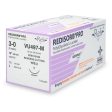 Absorbable Suture with Needle Reli Redisorb Polyglycolic Acid MPS-2 3 8 Circle Precision Reverse Cutting Needle Size 3 - 0 Braided For Sale