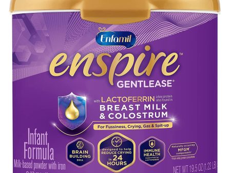 Infant Formula Enfamil Enspire Gentlease Tub Powder Milk-Based For Discount