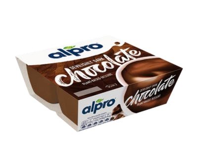 Alpro Dessert Cups 4pk - Dark 500g Online Sale