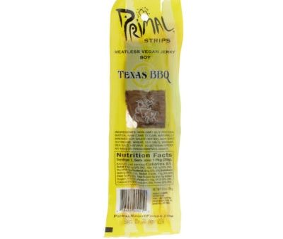 Primal Spirit Vegan Jerky - Texas BBQ 28g Supply