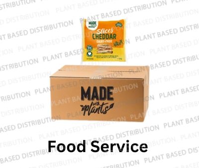 Made With Plants Cheddar Slices - FOOD SERVICE (500g) Discount